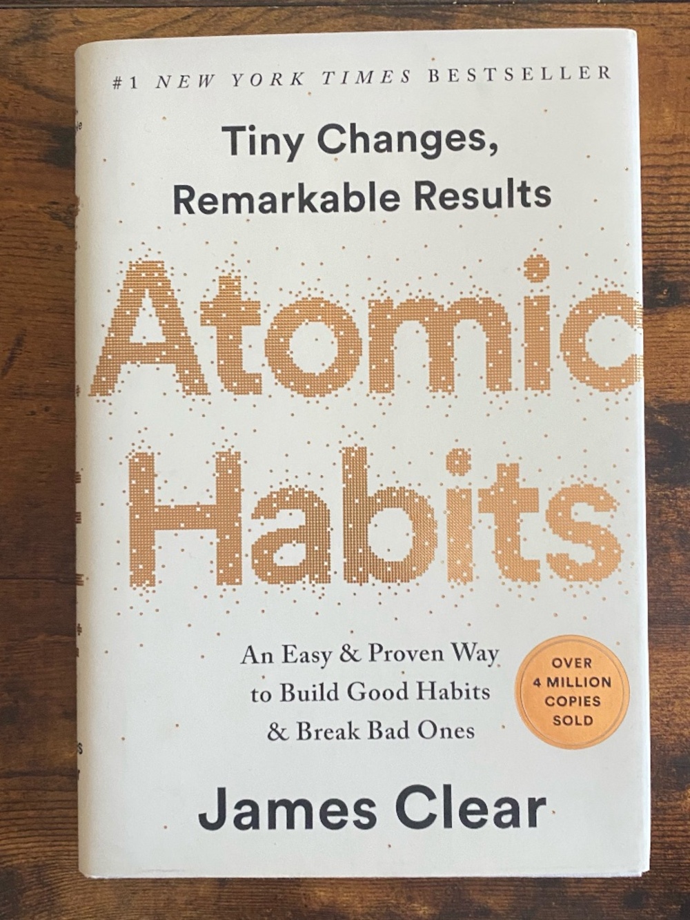 Atomic Habits hardcover book by James Clear *NEW*